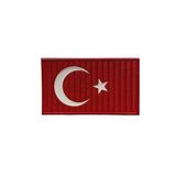 Plastik Cırtlı Türk Bayrağı