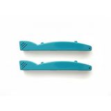 Plastik Diş Fırçalık Kabı, Kapaklı Kilitli – Seyahat Tipi Koruyucu Diş Fırçası Kutusu – Hijyenik ve Taşınabilir Tasarım (2'li Mavi)