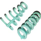 Plastik Dosya Halkası Yeşil 2 Adet (10MM Çap) - 1 Çift