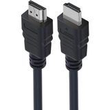 Plastik Düz Siyah 10 Metre HDMI Kablo Poşetli * Hytec - Option-1 - Ahşap