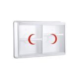 PLASTİK ECZA DOLABI 35x50x10cm (5440)