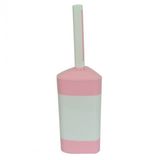 Plastik Elegant Muhafazalı Tuvalet Klozet Fırça Takımı Karışık Renk Zp-150
