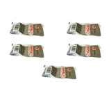 Plastik Gümüş Gri Renk Kaşık - Parti Davet Piknik Çorba Yemek Kaşığı - 18 Cm. - 25 Adetlik 5 Paket