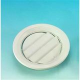 PLASTİK HAVA ÇIKIŞ MENFEZİ BEYAZ Ø190MM