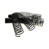 Plastik Helezon Spiral 10mm. 4:1 Siyah 100 Ad.. 48 Lop Poşetli