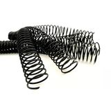 Plastik Helezon Spiral 14MM. 4:1 Siyah 100 Ad. 48 Lop Poşetli