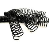 Plastik Helezon Spiral 16MM. 4:1 Siyah 100 Ad. 48 Lop Poşetli