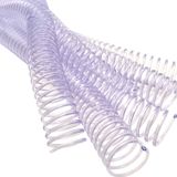 Plastik Helezon Spiral 18Mm. 4:1 Şeffaf 100 Ad. 48 Lop Poşetli