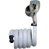 Plastik Hortum Sanayi Wc Hortummatik Tuvalet Taharet Hortumu Katlanabilir Hortum Beyaz 1 Adet