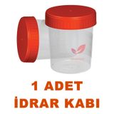 Plastik İdrar Numune Kabı Aseptik Poşetli Steril Beheri 100 ML