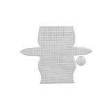 Plastik Kanvas Çanta Şeffaf CTBA - 23 x 14 cm
