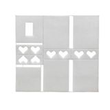 Plastik Kanvas Peçetelik PT - 12 x 12 cm