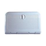 Plastik Kapak Dikdörtgen. Tekne ve Karavan Kapağı.17x29mm
