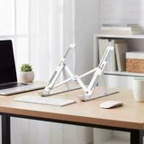 Plastik Katlanır Tablet Standı – Ayarlanabilir Açılı, Taşınabilir Masaüstü Telefon Ve Tablet Tutucu Stand (2818)