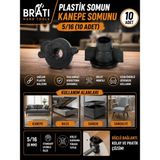 Plastik Kelebek Somun Kanepe Somunu 5/16 (10 Adet)