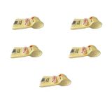 Plastik Krem Renk Kaşık - Parti Davet Piknik Çorba Yemek Kaşığı - 18 Cm. - 25 Adetlik 5 Paket