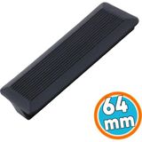Plastik Kulp 64 mm Mutfak Mobilya Çekmece Mutfak Dolap Dolabı Kulpları Kapak Kulbu 6.4 cm Siyah - 1