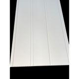 Plastik Lambri Kanallı Beyaz (10 Adet- 25 cm x 2,90 mt) (7.25Metrekare)