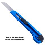 Plastik Maket Bıçağı Kırtasiye Halı Bıçağı Bıçak 15 cm