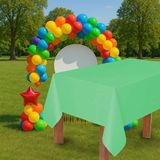 Plastik Masa Örtüsü 137*270CM 30MIKRON Mint Yeşil