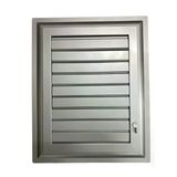 Plastik Menfez 45X55 Gümüş Banyo Wc Halandırma
