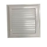 Plastik Menfez 55x55 Beyaz Banyo Wc Havalandırma Renksiz