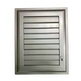 Plastik Menfez 65X65 Gümüş Banyo Wc Halandırma
