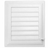 PLASTİK MENFEZ BANYO / WC HAVALANDIRMA MENFEZİ PANJUR 40X40 CM
