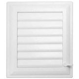 PLASTİK MENFEZ BANYO / WC HAVALANDIRMA MENFEZİ PANJUR 65X65 CM