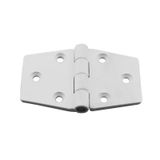 Plastik Menteşe 95X64X4.5mm, Beyaz