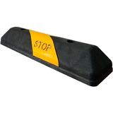 Plastik Oto Park Araç Stoperi 60x15x10 cm Siyah-Sarı - Sarı - Siyah
