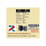 Plastik Oval D Takoz Tapa / Rafsteel RS869391PT222 - standart