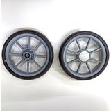 PLASTİK PAZAR ARABASI BEBEK ARABASI TEKER TAKIMI 2 ADET FİYATIDIR 19 CM ÇAP