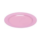 Plastik Pembe Tabak 26 Cm - 10 Adet