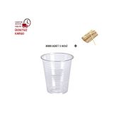 Plastik Pet Bardak 180 Cc 3000 Adet Ahşap Karıştırıcı