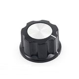 Plastik Pot Başlığı 16mm Siyah Rotary Enkoder Potansiyometre Ses Voltaj Kontrol 360 Derece