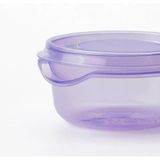 Plastik saklama kabı seti, lila, 70 ml, 3 parça