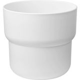 Plastik Saksı, Beyaz, 24 cm - 1