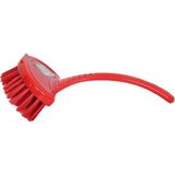 Plastik Saplı Lavabo ve Küvet Fırçası Karışık Renk 11 cm - Belirtilmemiş