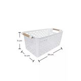 Plastik Saplı Sepet Organizer Plastik Çok Renkli