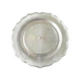 Plastik Sert Mika Şeffaf Tabak - Parti Sunum Yemek Tabağı - Yuvarlak - 26 Cm. - 6 Adetlik Paket