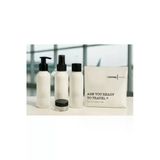 Plastik Seyahat Boy 100Ml Beyaz Şişe Ve Kavanoz 4’Lü Set – Çantalı Seyahat Kiti
