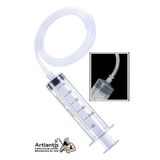 Plastik Siringa Hortumlu Buyuk 60 Ml 1 Paket Sivi Emme Enjektoru Okul Deney Evcil Hayvan Besleme