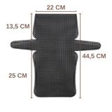Plastik Siyah Çanta Kanvas - 22cm-44,5cm