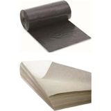 Plastik Siyah Poşet 120X150 10 Adet 3.hamur Kağıt 40X60 100 Adet Taşıma Taşınma Seti - Beyaz