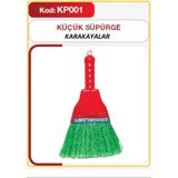 Plastik Süpürge Küçük -KP-001 - Renkli - standart