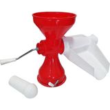 Plastik Süzgeçli - Hazneli Salça Makinesi Metal Kollu Ev Yapımı Firesiz Pratik Kullanım B - Çok Renkli