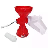 Plastik Süzgeçli - Hazneli Salça Makinesi Metal Kollu Ev Yapımı Firesiz Pratik Kullanım Brkt-312007 Go53/01844