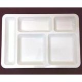 Plastik Tabldot Yemek Servis Tabağı