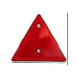 Plastik Üçgen Reflektör Kırmızı 14x16cm